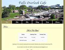 Tablet Screenshot of fallsoverlookcafe.net